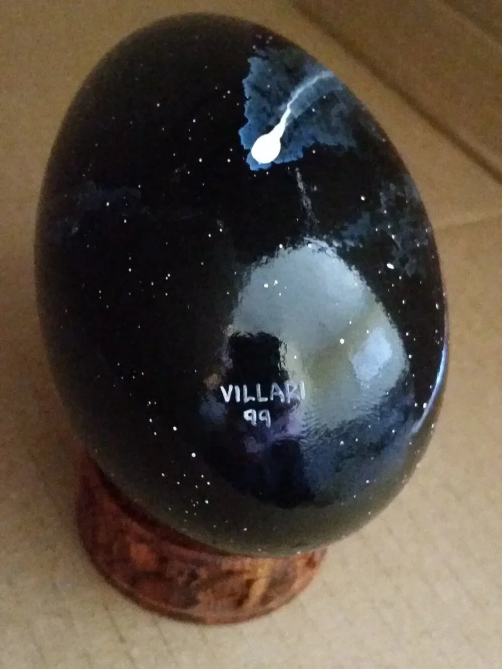 Vintage Villari '99 Decorative Celestial Egg